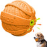 LaRoo Squeaky Dog Ball Toy, Durable Natural Rubber Chew Toy for Small Medium Large Dogs, Floating Training (3.5In