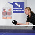 VISEMAN Ping Pong Storage Rack, Wall Mount Organizer for 4 Paddles and Balls