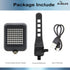 Intelligent Bike Tail Light with Smart Rechargeable LED, Automatic Direction and Brake Sensor for Enhanced Safety