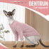 DENTRUN Sphynx Hairless Cats Shirt Pullover, Breathable Cat Wear Turtleneck Sweater for Adorable Cat's Clothes