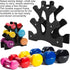 Home Workout Dumbbell Rack, 3 Tier Organizer Bracket for Weights, Tree Shape Dumbbell Display Hanger