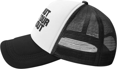 Unisex Adult Trucker Hat - Jam Out with Your Clam Out Adjustable Cap, Classic Fishing Caps