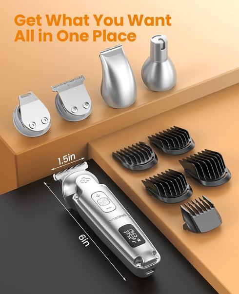 Trimmer 4 1 3 (7000 oneisall Small Dog Clippers and Paw with Low Noise, - in - Cordless Dog Grooming Kit with - Level