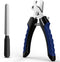 Dog Nail Clippers with Safety Guard, Professional Grooming Tool for Small Medium Large Dogs