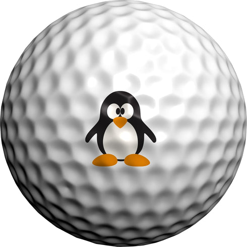Golfdotz USGA Rule Conforming Novelty Golf Ball Markers, Stickers for Marking Balls, Gifts for Golfers