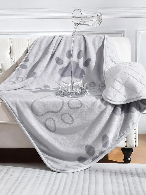>0.5, 56 82 Inch KASBAH Dog Cooling Blanket & Mat, Waterproof Pet Blankets for Couch, Bed and Car Seat, Washable