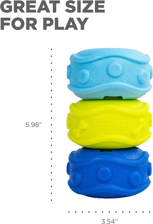 Outward Hound Treat Locking Discs - Dog Treat Dispenser Puzzle Toy