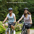 Kids Bike Lights Set for Night Riding, Rechargeable Headlight & Tail Light, 120dB Speaker, Cute Accessories for Girls &