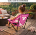 Youth and Kids Camping Chair | Ultra Lightweight, Foldable and Heavy Duty | Ideal Indoor/Outdoor Kid Chair for Camping