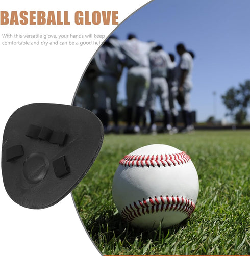 PRETYZOOM Baseball Training Mitts Thickened Sports Glove with Finger Board for Catching Posture Correction Protective