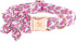 Adjustable Dog Collar with Flower - Elegant Watermelon Print Cute Collar for Large Dogs