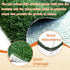Dog Grass Pad with Tray 25"X20", Artificial Grass for Potty Training, Indoor Outdoor Dog Pee Grass Litter Box