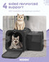 25 Lbs,TSA Bag(Black,20 inch 13 inch 13 inch) MIDOG Cat Carrier Soft for Small to Medium-Sized Cats,Up to Airline