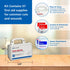 First Aid Only 6060 All-Purpose Emergency First Aid Kit, 10-Person, 57 Pieces for Home, Worksite, Car
