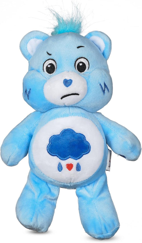 Pet Plush Squeaky Toy Grumpy Bear, 6” with Crinkle Ears and Squeaker | Collectible Dog Toys (FF19788)