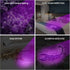 ULTRAFIRE 501B UV Flashlight Adjustable Focus 395nm Mini Black Light, Pet Urine Detector for Curing and Stains