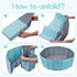 ChengFu Dog Ball Pit, Foldable Ball Pit for Dogs, Suitable for Indoor and Outdoor Activities