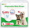 Dog Diapers Male Disposable Super Absorbent, 100 Count, Male Dog Wraps Leak