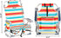 Generic Backpack 5 Folding Beach Chair, Portable Camping Chairs with Headrest, Cup Holder & Armrests, Beach Chairs