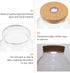 Fish Bowl with LED Light, Small Betta Fish Tank with LED Lighting and Lid, Glass Fish Bowl for DIY Landscape