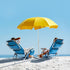 Kcelarec Backpack 5 1-Low Folding Beach Chair with Positions, Carry Handle, Storage Pouch, Cup Holder,Outdoor Reclining