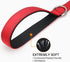 Joytale Double-Sided Reflective Dog Leash, 6 FT/5 FT/4 FT, Heavy Duty Padded Handle Nylon Leashes for Large Dogs, Red