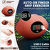Hand Grip Strengthener, Rechargeable Digital Grip Trainer up to 220.4 Lbs (100kg) for Strength Training & Stress Relief