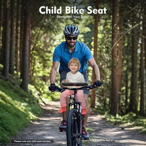 Yoodqoe 1-5 Kids Bike Seat Bicycle Front Mounted Baby Seat, Lightweight Child Bicycle Safety Seat, Bicycle Mounted