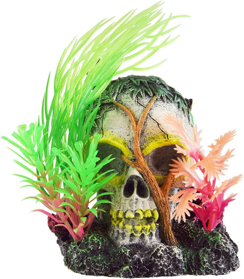 Underwater Treasures Glowing Vine Skull
