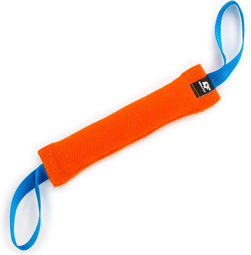 K9 Dog Bite Tug Toy - Durable French Linen with 2 Strong Handles, Perfect for Tug of War & Puppy Training, Medium to