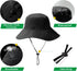 Waterproof Bucket Rain Hat for Men Women, Wide Brim Sun Protection Packable Boonie Hat for Outdoor Beach Fishing