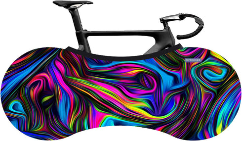 Stretchy Bike Wheel Cover, High Elastic Anti-dust Washable Bicycle Protection Storage Bag for Outdoor Indoor