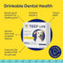 Packets Protektin42 1 Packet 30 TEEF FOR LIFE Refill Prebiotic Dental Powder for Dogs, Plant-derived, clinically-Proven