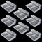 8pcs Clear Acrylic Aquarium Glass Cover Clip Support Holder for Fish Tank (5mm)