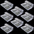 8pcs Clear Acrylic Aquarium Glass Cover Clip Support Holder for Fish Tank (5mm)