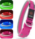 BSEEN Light Up Dog Collars - Adjustable Reflective LED Dog Collar, Rechargeable Camping Gear for Small Medium Large