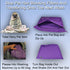 Pet Laundry Bag | Stops Pet Hair Blocking the Washing Machine | Jumbo Size Wash Bag Ideal For Dog Cat Horse Guinea Pig | Hair Remover Safely by Joymaney