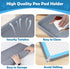 phepetroll 24" 24" 4 Dog Pee Pad Holder, Dog Potty Tray Silicone Puppy Pad Holder Tray Fits for x Training Pads, Puppy