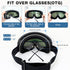 Ski Goggles OTG for Men Women, Anti-fog UV Protection Snowboard Goggles for Adult Youth