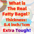 ToughRight 120Pcs 1.75" Fatty Bagels Bird Toys for Parrots Durable Cardboard Chewing Shredding Foraging Foot for Medium