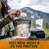 Peak Refuel Biscuits and Gravy, Premium Freeze Dried Camping Food, 2 Serving Pouch, Just Add Water, 34g Protein, Real