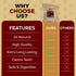All Natural Dog Chew Treats, Premium Rawhide Chips, 1 Pound, Long Lasting Grass Fed Beef Hide
