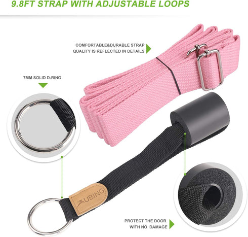 UBING Leg Stretcher, Over The Door Flexibility Trainer, Stretch Strap for Dance, Ballet, Cheer, Gymnastics, Taekwondo
