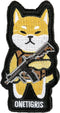 OneTigris K9 Patch Dog Morale Patch for Vest Harness Collar Leash (Shiba Inu)