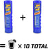 GoPong Sport Bottle Sunscreen Flask, 2 Pack, 16 oz Total, Hidden Alcohol Travel Flasks