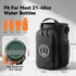 RIBOTS N52 21-40oz Magnetic Gym Bottle Bag: Dual-Sided Magnetic Gym Bag with Front Phone Mount - Magnet Gym Bottle Bag