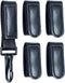 TAFTACFR Duty Belt Keeper with Double Snaps (Set of 4) + 1 Keeper with Strong Metal Key Clip (1 Pack)
