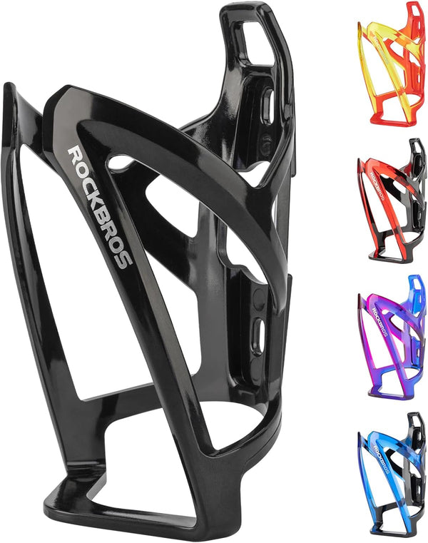 ROCKBROS Bike Water Bottle Holder, Ultra-Light Bicycle Bottle Cages with Screws Tool, Universal Cup Holder Rack for