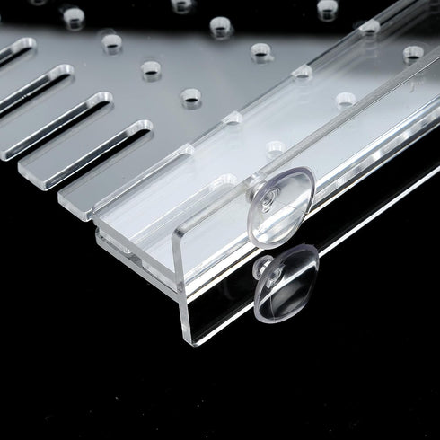 Aquarium Divider Clear, 10/15/20 Gallon Fish Tank Divider with Suction Cups (10 Gallon)