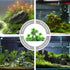 balacoo Plastic Aquarium Coconut Plants, Artificial Palm Model Trees for Fish Tank Decorations and Scenery